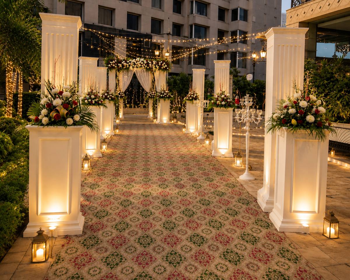 Wedding Décor at Hotel